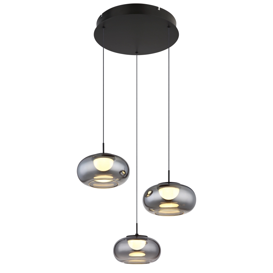 Globo - LED Żyrandol na lince 3xLED/6W/230V