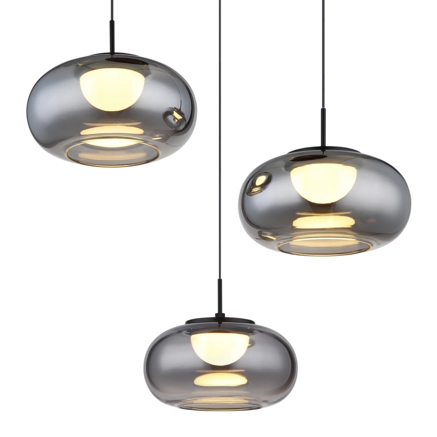 Globo - LED Żyrandol na lince 3xLED/6W/230V