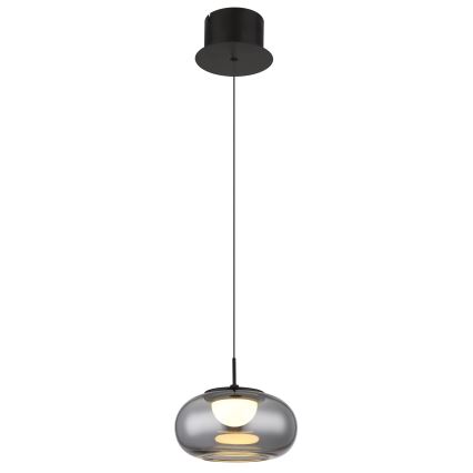 Globo - LED Żyrandol na lince LED/6W/230V czarny