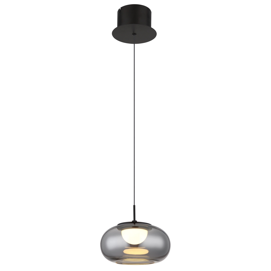 Globo - LED Żyrandol na lince LED/6W/230V czarny