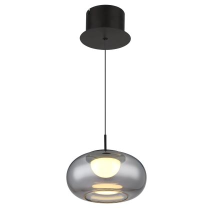 Globo - LED Żyrandol na lince LED/6W/230V czarny