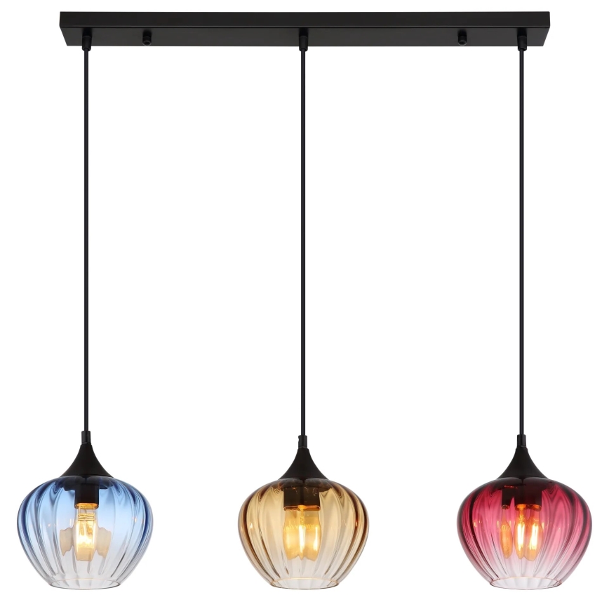 Globo - Żyrandol na lince 3xE27/60W/230V