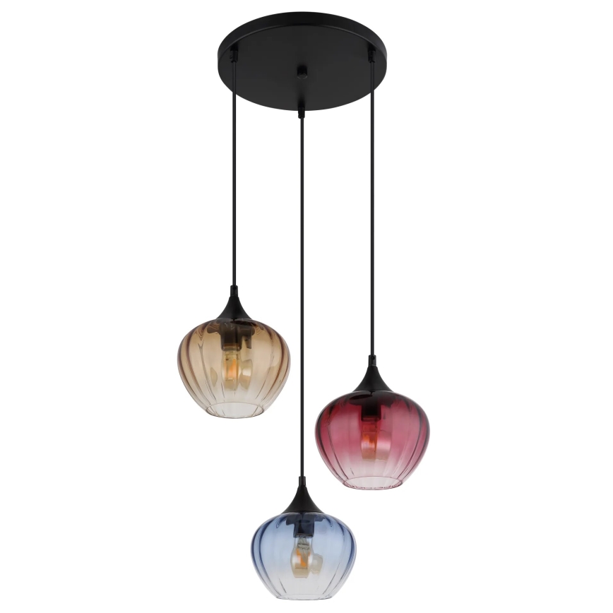 Globo - Żyrandol na lince 3xE27/60W/230V
