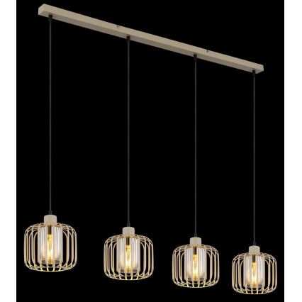 Globo - Żyrandol na linkach 4xE27/40W/230V