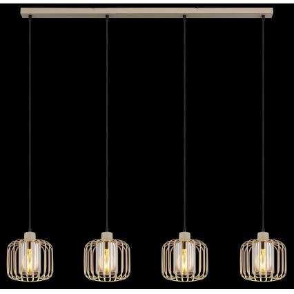 Globo - Żyrandol na linkach 4xE27/40W/230V