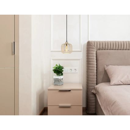 Globo - Żyrandol na lince 1xE27/40W/230V Ø 18 cm