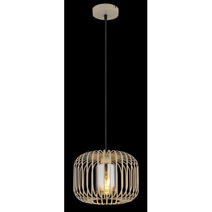 Globo - Lampa wisząca na lince 1xE27/40W/230V, średnica 28 cm