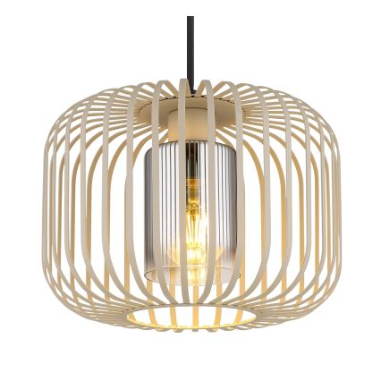 Globo - Lampa wisząca na lince 1xE27/40W/230V, średnica 28 cm