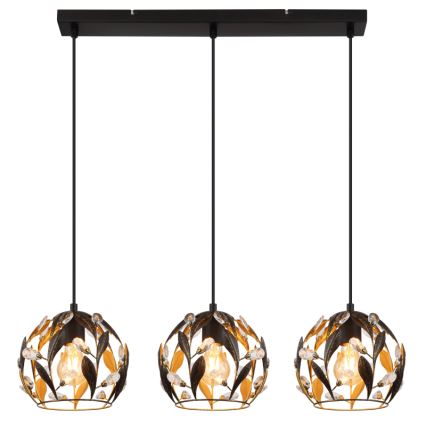 Globo - Żyrandol na lince 3xE27/40W/230V
