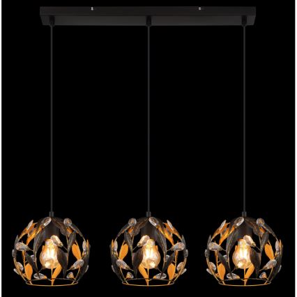 Globo - Żyrandol na lince 3xE27/40W/230V