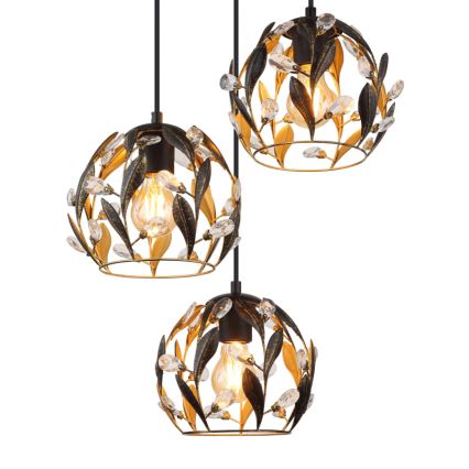 Globo - Żyrandol na lince 3xE27/40W/230V śr. 41 cm