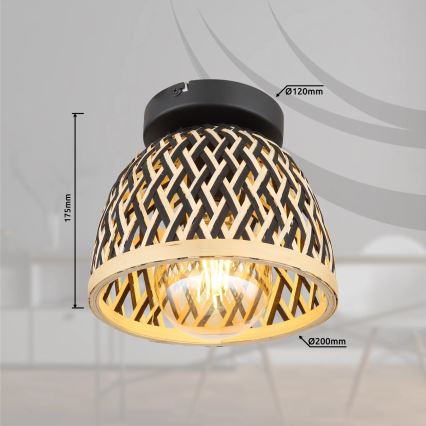 Globo 15767D1 - Plafon COLLY 1xE27/15W/230V