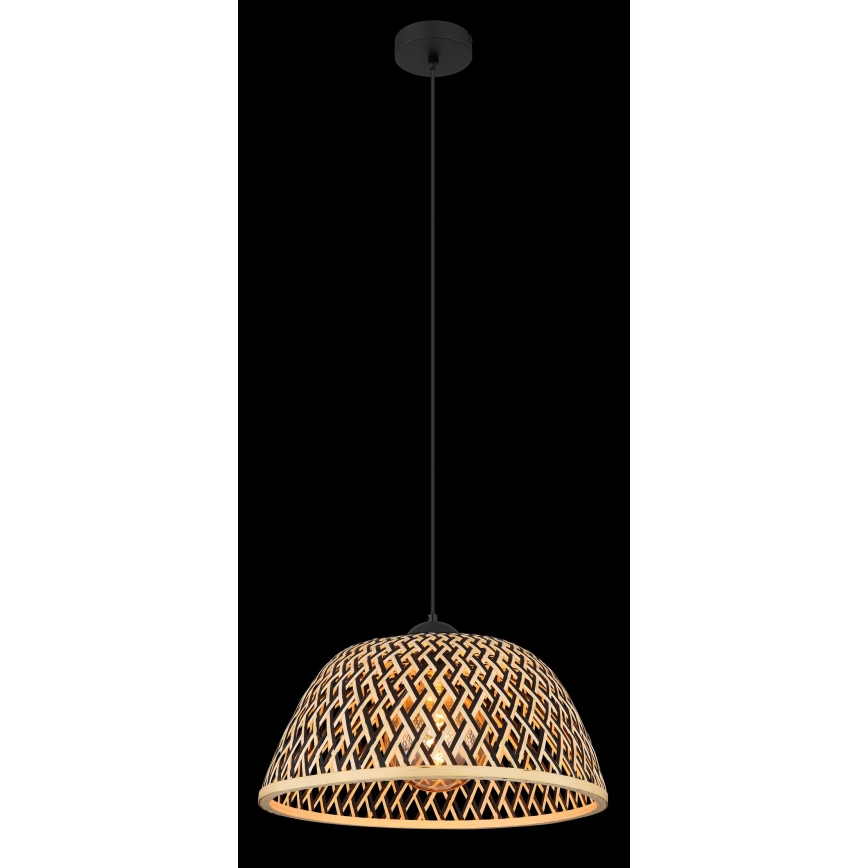 Globo - Żyrandol na lince 1xE27/15W/230V bambus