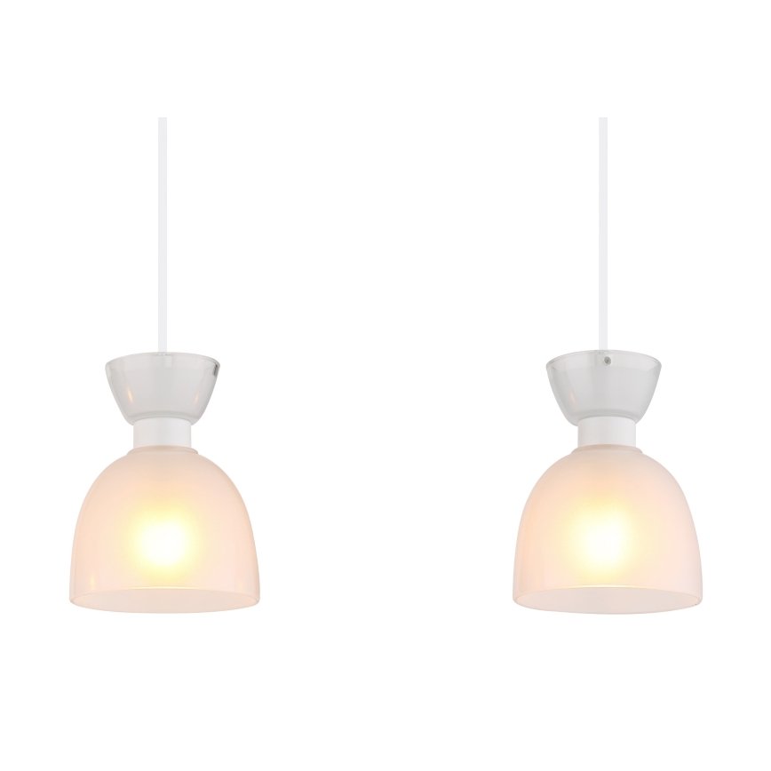 Globo - Żyrandol na lince 3xE14/40W/230V biały