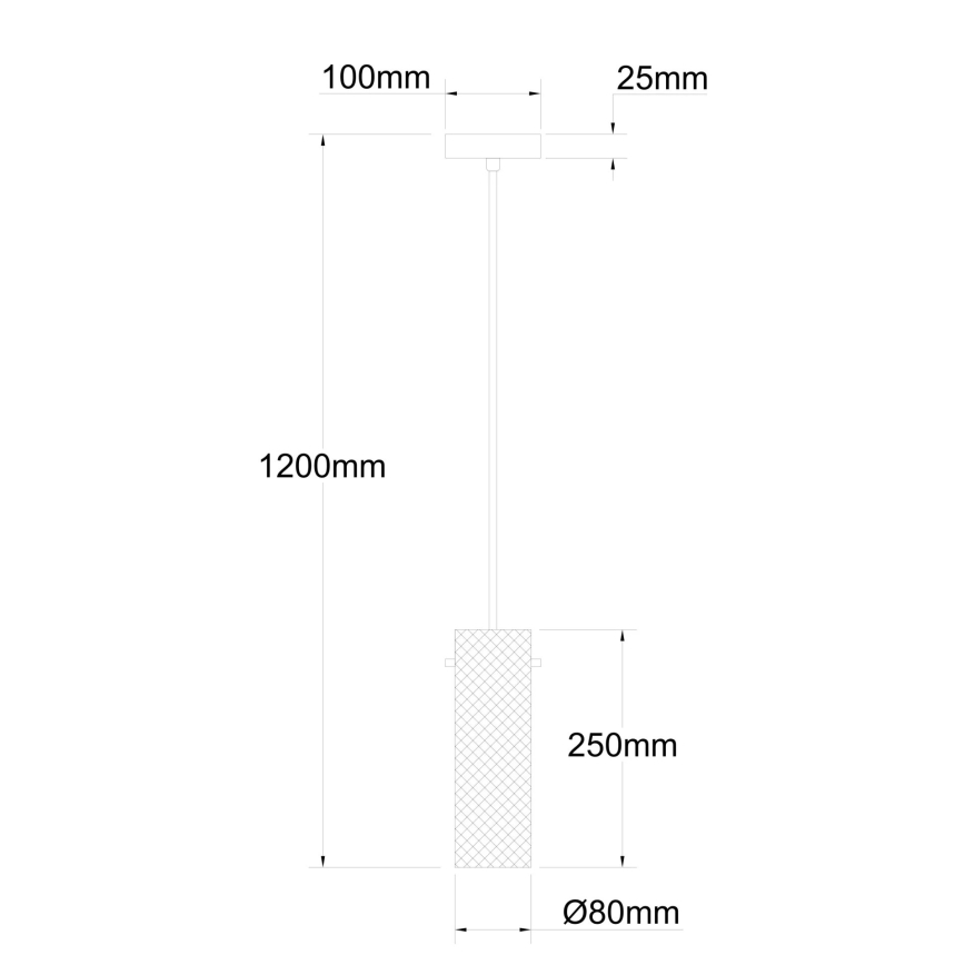 Globo - Żyrandol na lince 1xE14/40W/230V