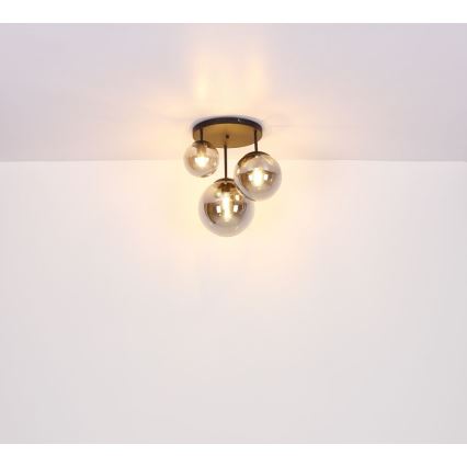 Globo - Lampa wisząca na linkę 3xE27/60W/230V