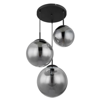 Globo - Lampa wisząca na linkę 3xE27/60W/230V