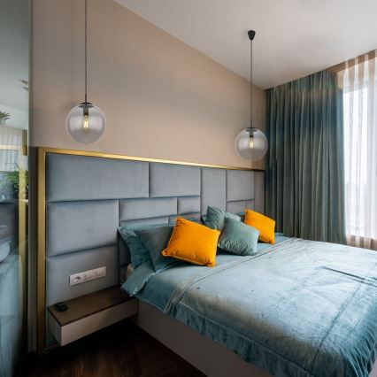 Globo - Lampa wisząca na linkę 1xE27/60W/230V śr. 30 cm