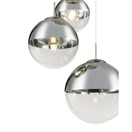 Globo - Żyrandol na lince 3xE27/40W/230V śr. 51 cm