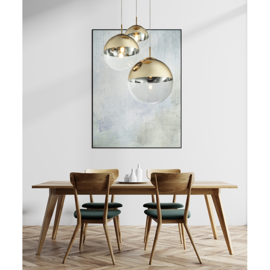 Globo - Żyrandol na lince 3xE27/40W/230V śr. 51 cm