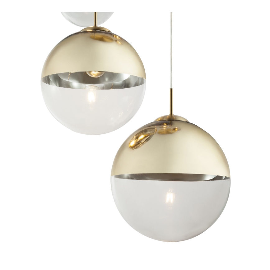 Globo - Żyrandol na lince 5xE27/40W/230V śr. 65 cm