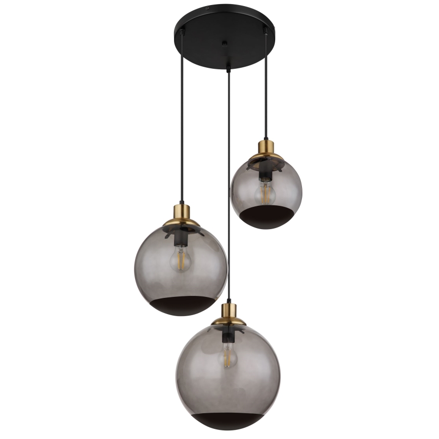 Globo - Żyrandol na lince 3xE27/40W/230V