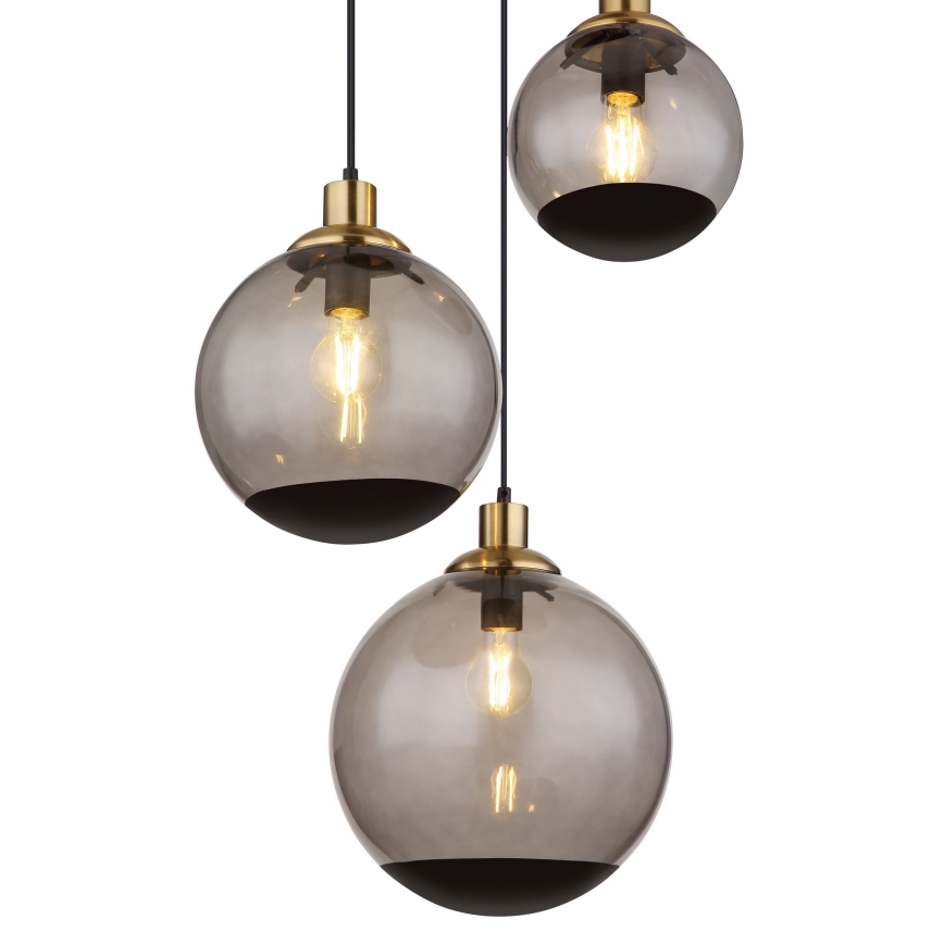 Globo - Żyrandol na lince 3xE27/40W/230V