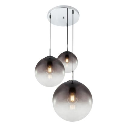 Globo - Żyrandol na lince 3xE27/40W/230V śr. 51 cm
