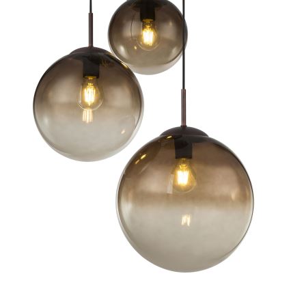 Globo - Żyrandol na lince 3xE27/40W/230V śr. 51 cm