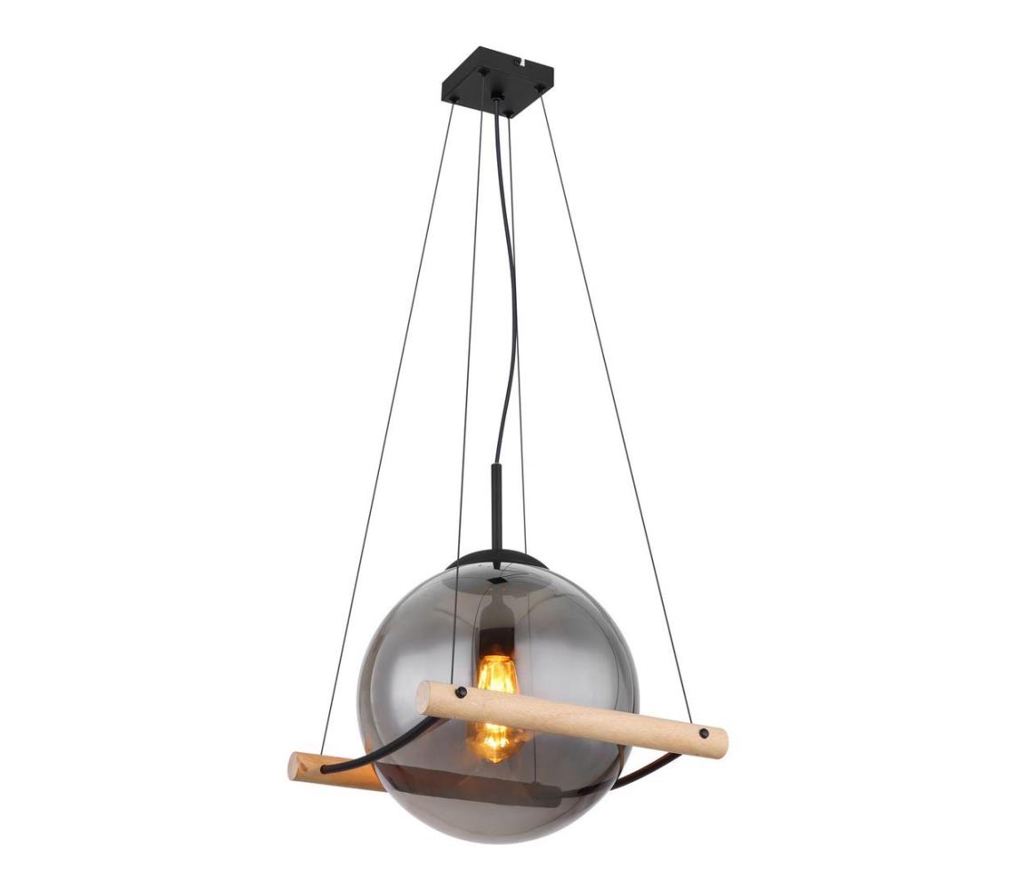Globo 15883H - Żyrandol na lince LEONA 1xE27/15W/230V