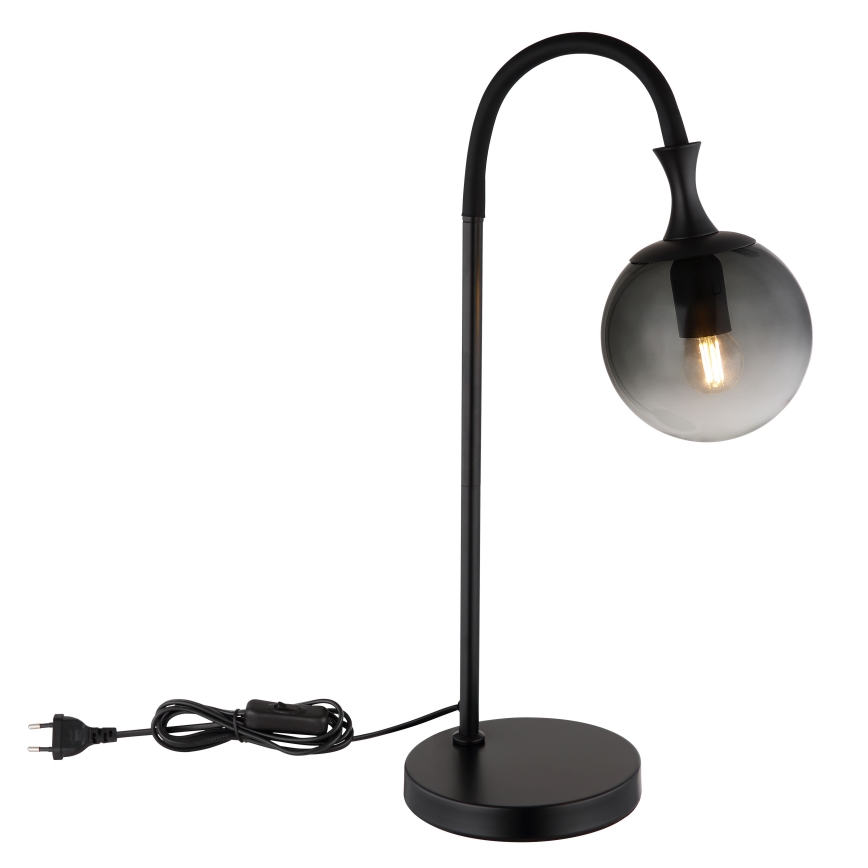 Globo - Lampa stołowa 1xE27/10W/230V czarny
