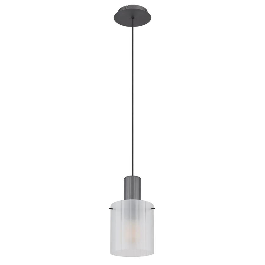 Globo - Żyrandol na lince 1xE27/40W/230V śr. 18 cm biały