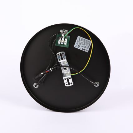 Globo - Żyrandol natynkowy 3xE27/40W/230V śr. 40,5 cm czarny