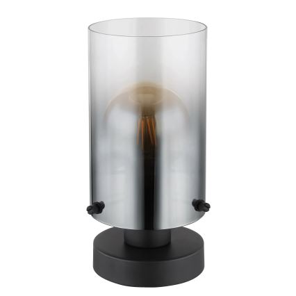 Globo - Lampa stołowa 1xE27/40W/230V śr. 12,5 cm czarna