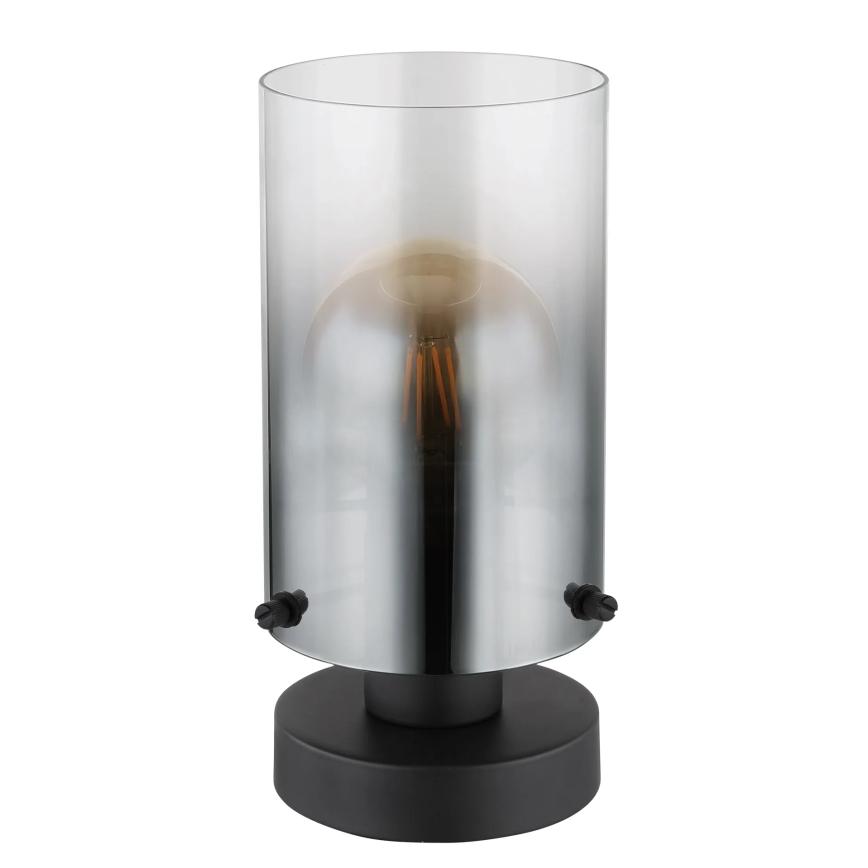 Globo - Lampa stołowa 1xE27/40W/230V śr. 12,5 cm czarna