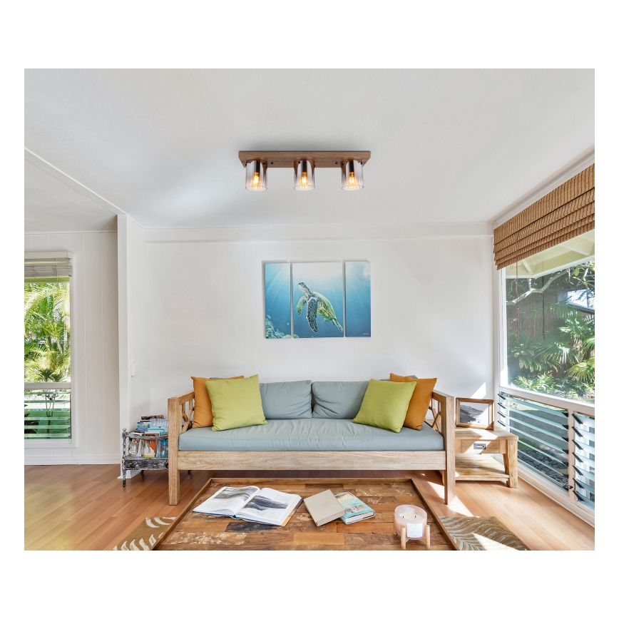 Globo - Lampa sufitowa 3xE27/40W/230V