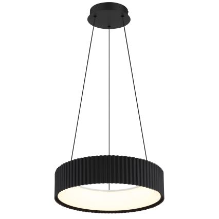 Globo - lampa wisząca LED na lince LED/45W/230V 2700/4000/6000K śr. 46 cm czarna