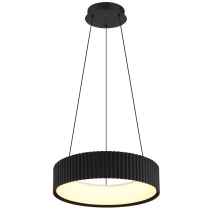 Globo - lampa wisząca LED na lince LED/45W/230V 2700/4000/6000K śr. 46 cm czarna