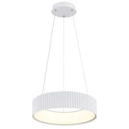 Globo - Lampa wisząca na linkach LED 45W/230V 2700/4000/6000K, średnica 46 cm, biała