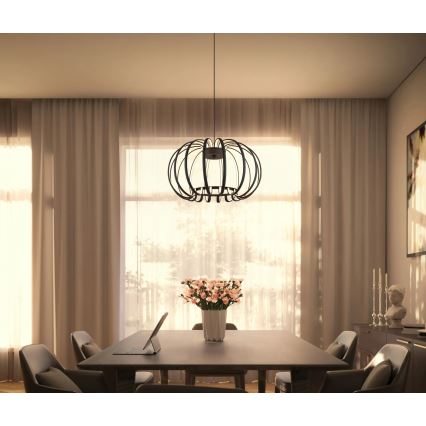 Globo - LED ściemnialny żyrandol na przewodzie LED/40W/230V 3000K czarny