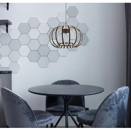 Globo - LED ściemnialny żyrandol na przewodzie LED/40W/230V 3000K czarny
