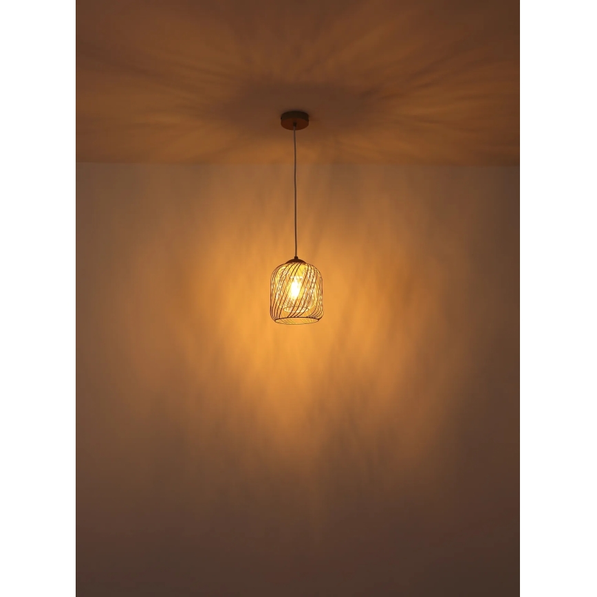 Globo - Lampa wisząca na lince 1xE27/40W/230V śr. 18 cm