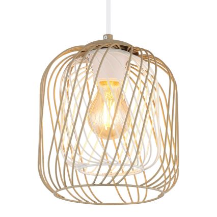 Globo - Lampa wisząca na lince 1xE27/40W/230V śr. 18 cm