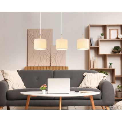 Globo - Żyrandol na lince 3xE27/40W/230V