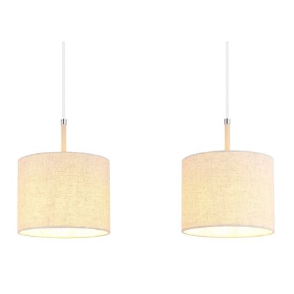 Globo - Żyrandol na lince 3xE27/40W/230V