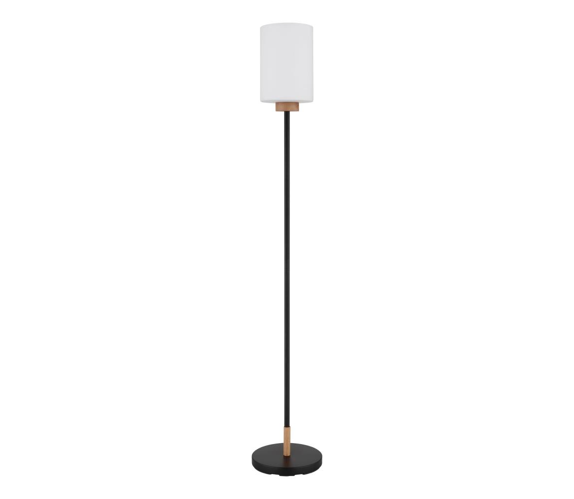 Globo 15977S - Lampa stojąca ROWENA 1xE27/60W/230V czarna/biała