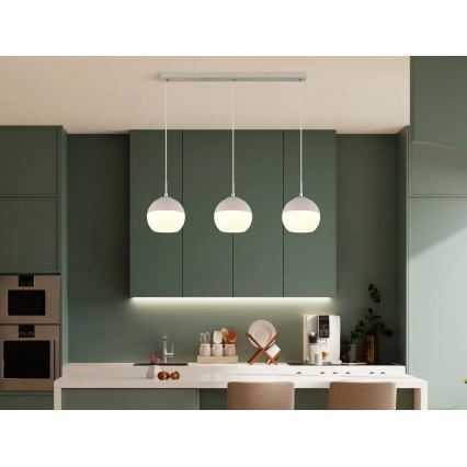 Globo - Żyrandol na lince 3xE27/60W/230V