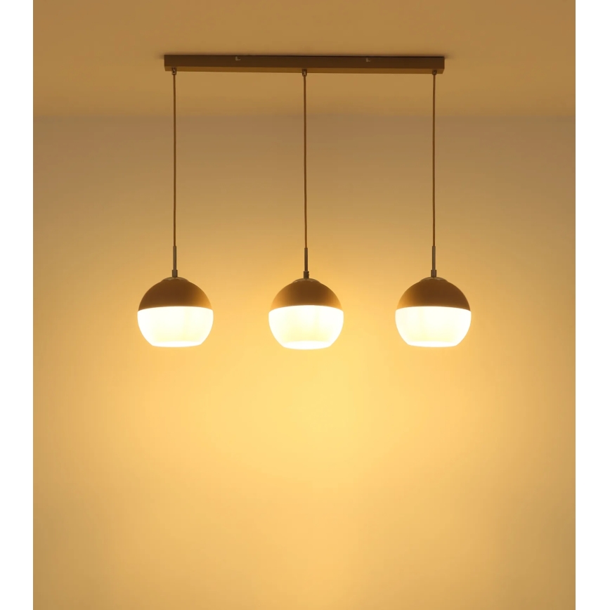 Globo - Żyrandol na lince 3xE27/60W/230V