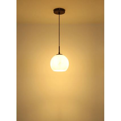 Globo - Lampa wisząca na lince 1xE27/60W/230V śr. 20 cm