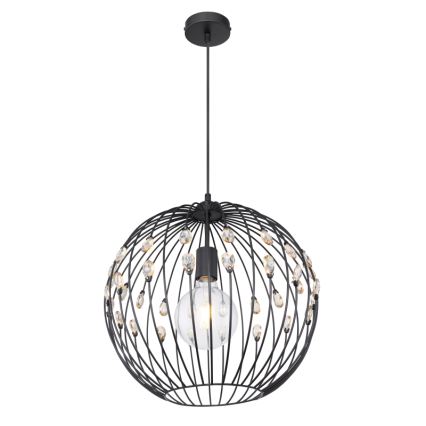 Globo - Lampa wisząca na lince 1xE27/60W/230V śr. 40 cm